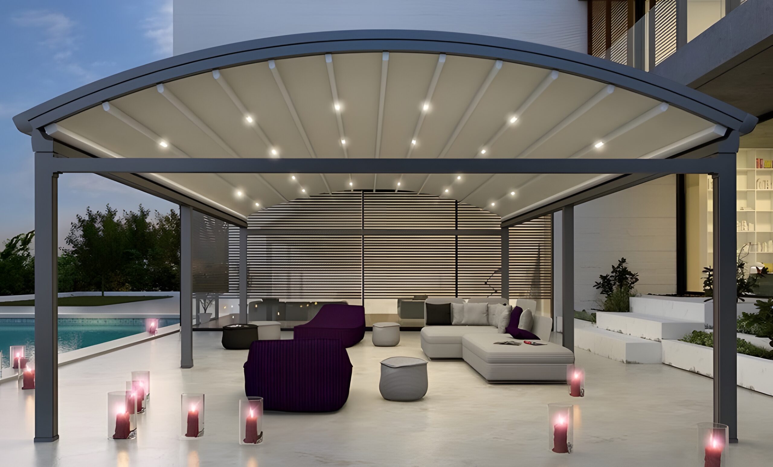 izmir-teras-kapama-modern-pergola-uygulamasi-Skyart Shading Fullmoon Pergola modeli