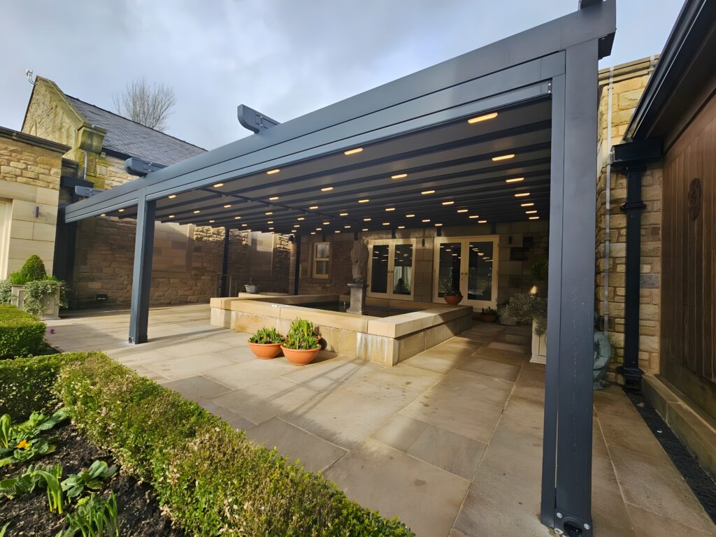 Pergola Sistemleri Bahçe Kapatma- Sky Art Shading- İzmir