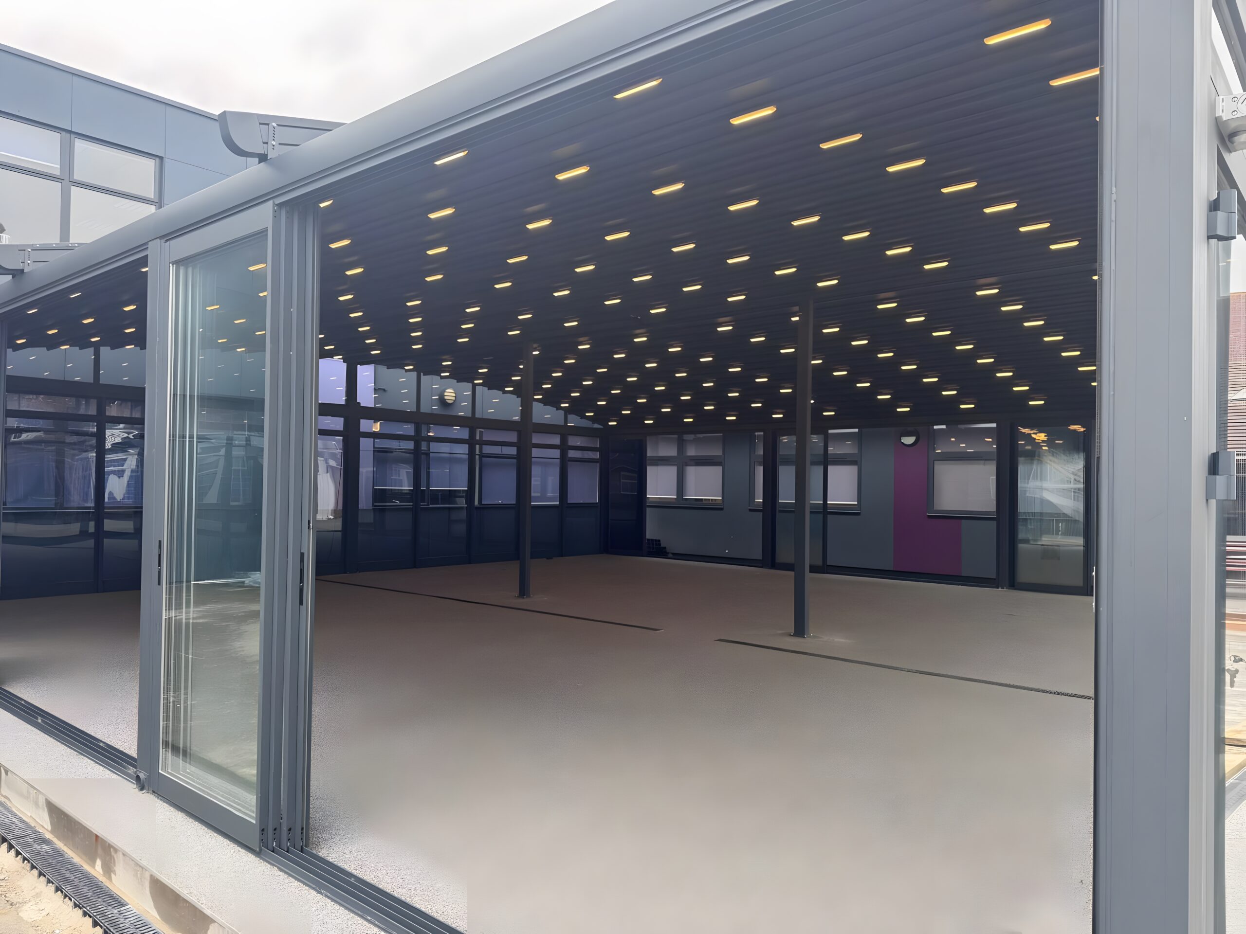 pergola sistemleri- Restoran Kapatma- SkyArtShading